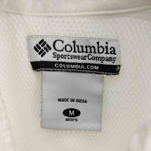コロンビア Columbia 00S PFG 裏地メッシュ マルチポケット S/S フィッシングシャツ メンズ import:M