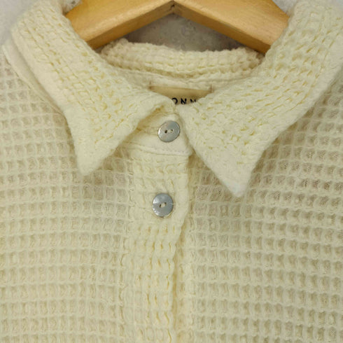DONNI. ワッフル ボタンダウン シャツ レディース JPN:S