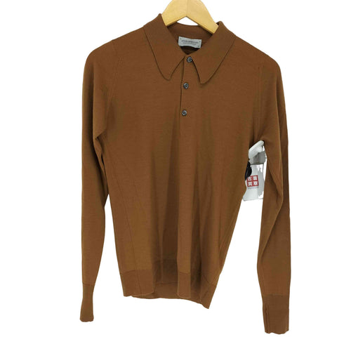 ジョンスメドレー JOHN SMEDLEY ニットポロシャツ メンズ JPN:XS