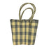 letra MERCAD BAG BOAT STYLE GINGHAM レディース
