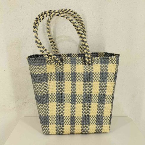 letra MERCAD BAG BOAT STYLE GINGHAM レディース
