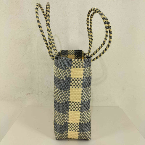 letra MERCAD BAG BOAT STYLE GINGHAM レディース