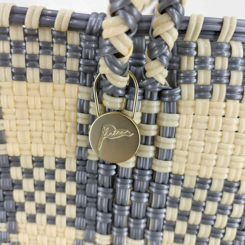 letra MERCAD BAG BOAT STYLE GINGHAM レディース