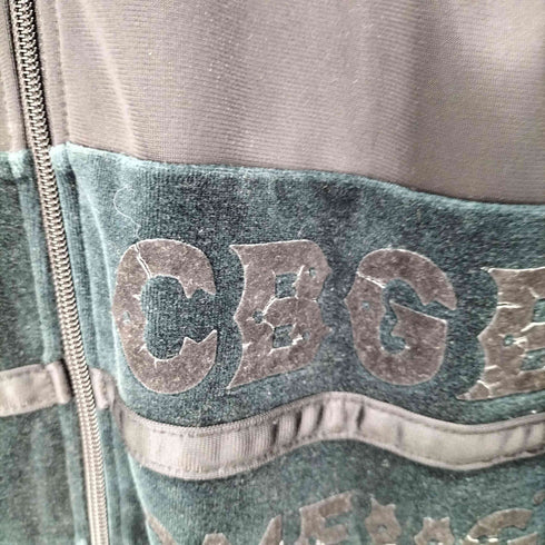 CBGB ベロア切替トラックジャケット メンズ JPN:M