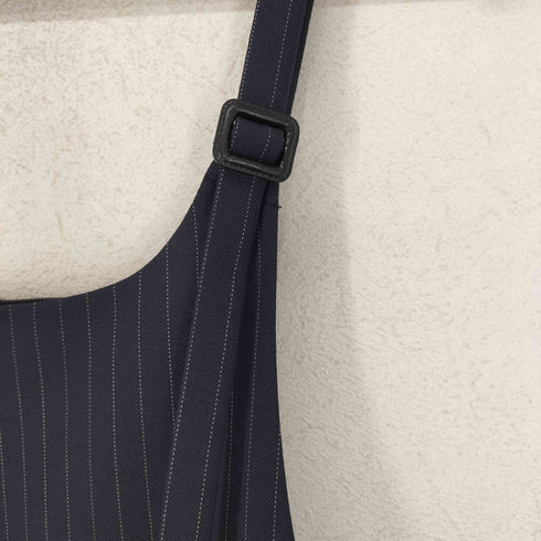 RhodolirioN APRON TOP PINSTRIPE GABARDINE casual レディース O/S