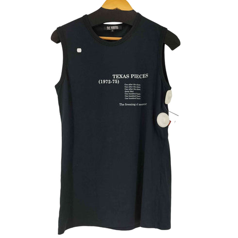 ラフシモンズ RAF SIMONS 05SS History of the world期 レタリングタンクトップ メンズ 48