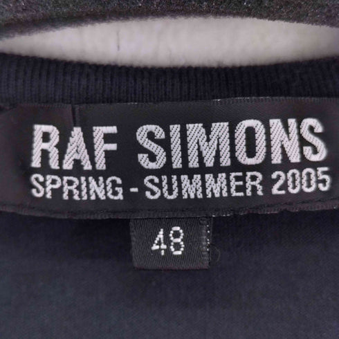 ラフシモンズ RAF SIMONS 05SS History of the world期 レタリングタンクトップ メンズ 48