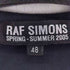 ラフシモンズ RAF SIMONS 05SS History of the world期 レタリングタンクトップ メンズ 48
