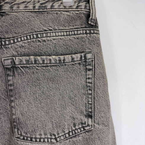 ザラ ZARA ケミカルウォッシュ加工 バギーパンツ レディース us l
