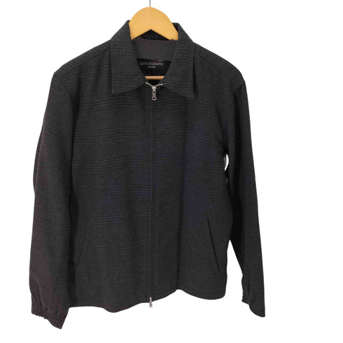 アダムエロペ Adam et Rope HYBRID TWEED ジップアップ ジャケット ダブルジップ メンズ JPN:M