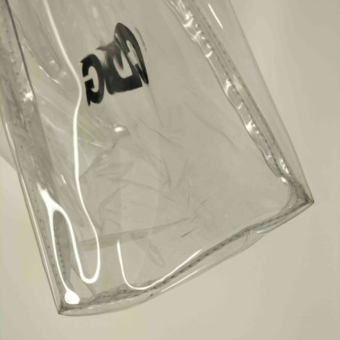 シーディージーコムデギャルソン CDG COMME des GARCONS フロントロゴ PVC クリアトートバッグ メンズ