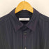 ウジョー Ujoh Switch Slit Shirts スイッチスリットシャツ / ピンストライプサージウール メンズ JPN:2