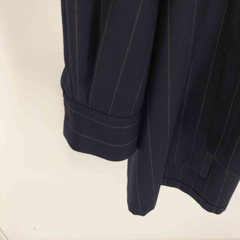 ウジョー Ujoh Switch Slit Shirts スイッチスリットシャツ / ピンストライプサージウール メンズ JPN:2