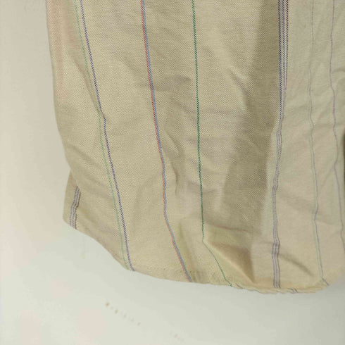 ノア NOAH L/S BD ストライプシャツ メンズ JPN:L
