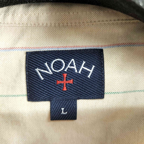 ノア NOAH L/S BD ストライプシャツ メンズ JPN:L