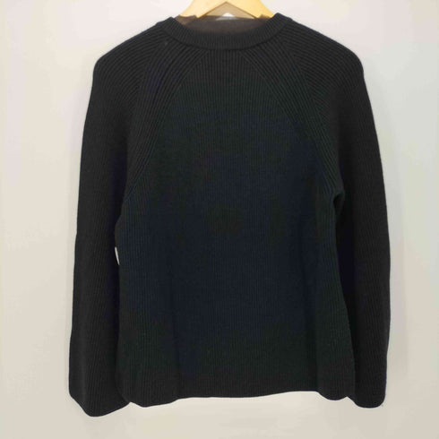 オーラリー AURALEE 17AW SUPER FINE WOOL RIB KNIT RAGLAN PULLOVER レディース