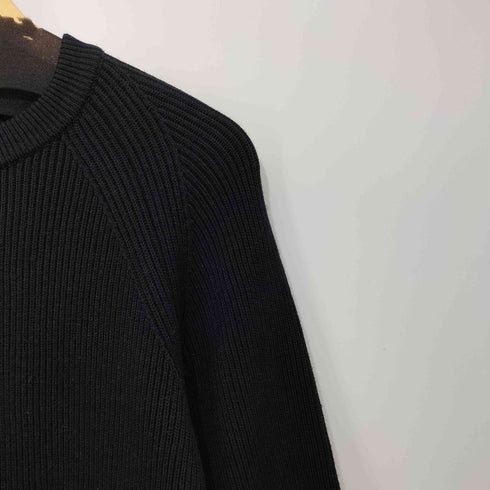 オーラリー AURALEE 17AW SUPER FINE WOOL RIB KNIT RAGLAN PULLOVER レディース