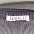 オーラリー AURALEE 17AW SUPER FINE WOOL RIB KNIT RAGLAN PULLOVER レディース