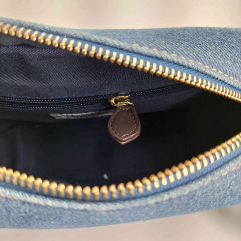 ユーエスポロアッスン U.S.POLO ASSN ロゴ刺繍 デニム ショルダーバッグ レディース