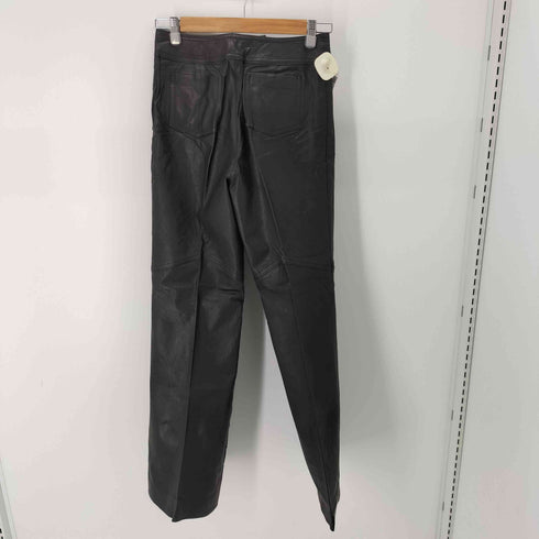WHITE BEAR 70S ベルボトムレザーパンツ 裏地ヌバック レディース 11