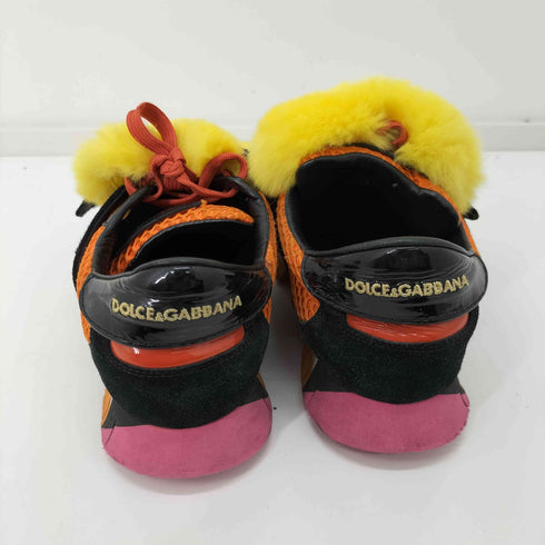 ドルチェアンドガッバーナ DOLCE&GABBANA カプリ シャークソールローカットスニーカー ビビットファードッキング レディース EUR:37