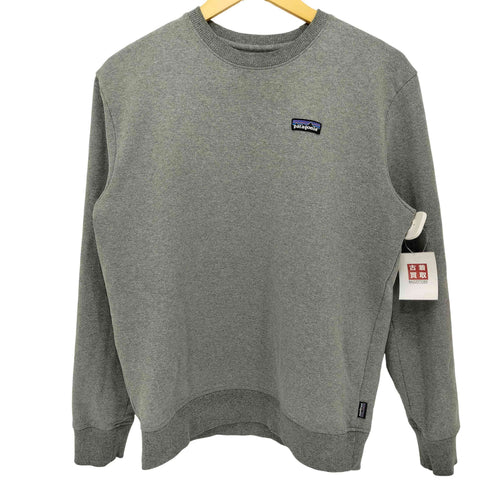 パタゴニア patagonia 19SS ロゴ刺繍 ロングスリーブ クルーネックスウェット メンズ import:M