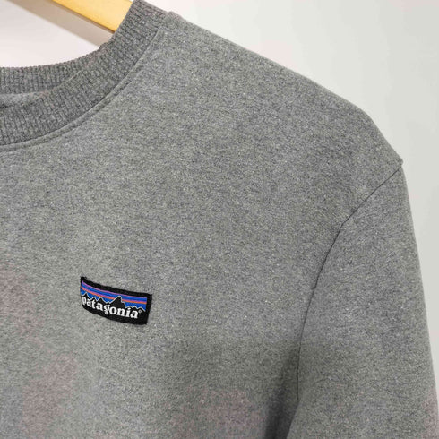 パタゴニア patagonia 19SS ロゴ刺繍 ロングスリーブ クルーネックスウェット メンズ import:M