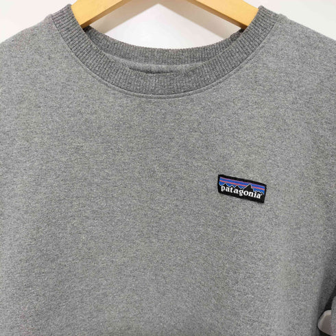 パタゴニア patagonia 19SS ロゴ刺繍 ロングスリーブ クルーネックスウェット メンズ import:M