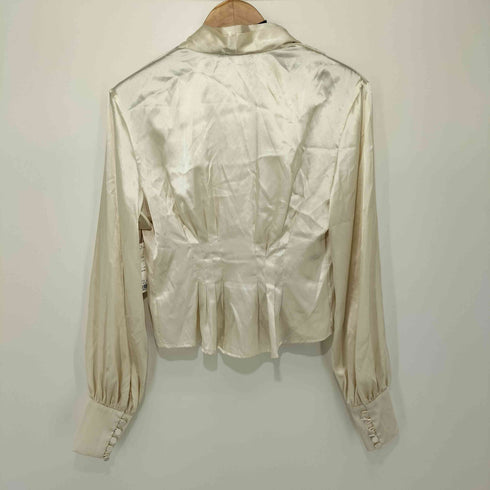 PETITROW shell satin blous レディース FREE