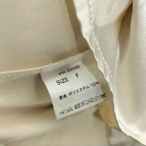 PETITROW shell satin blous レディース FREE