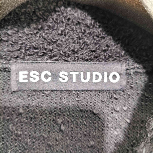 イーエスシーステュディオ ESC STUDIO flower knit polo mtm レディース