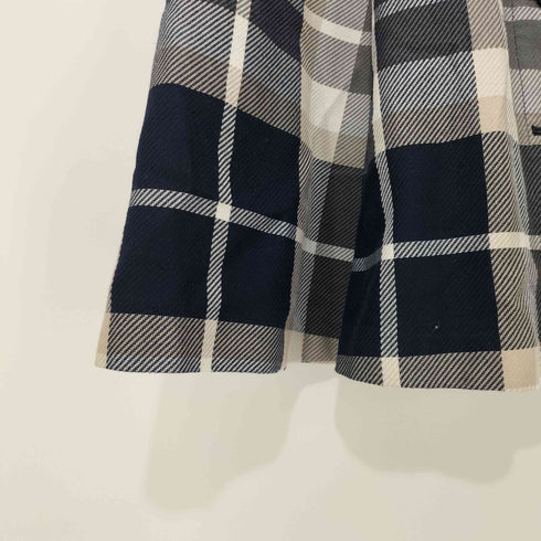 ブルーレーベルクレストブリッジ BLUE LABEL CRESTBRIDGE ウエストリボン フレアミニスカート レディース 34