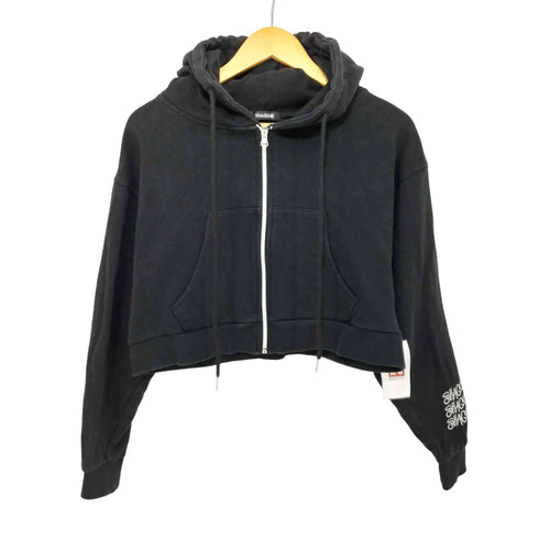 シャギー SHAGGIE 裏起毛ショートZIPパーカー レディース FREE