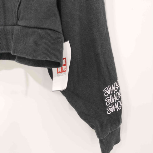 シャギー SHAGGIE 裏起毛ショートZIPパーカー レディース FREE