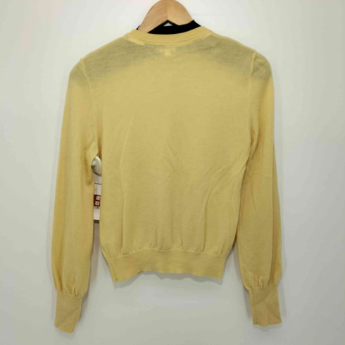 ブルーレーベルクレストブリッジ BLUE LABEL CRESTBRIDGE ノーカラーカーディガン レディース 38