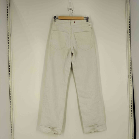 ザラ ZARA ワイド ホワイトデニムパンツ レディース EUR:34