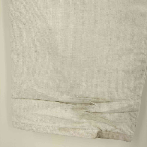 ザラ ZARA ワイド ホワイトデニムパンツ レディース EUR:34