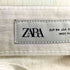 ザラ ZARA ワイド ホワイトデニムパンツ レディース EUR:34