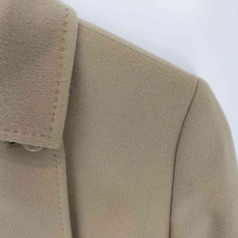 バーニーズニューヨーク BARNEYS NEWYORK カシミア100 ベルデッド チェスターコート レディース JPN:38