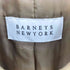 バーニーズニューヨーク BARNEYS NEWYORK カシミア100 ベルデッド チェスターコート レディース JPN:38