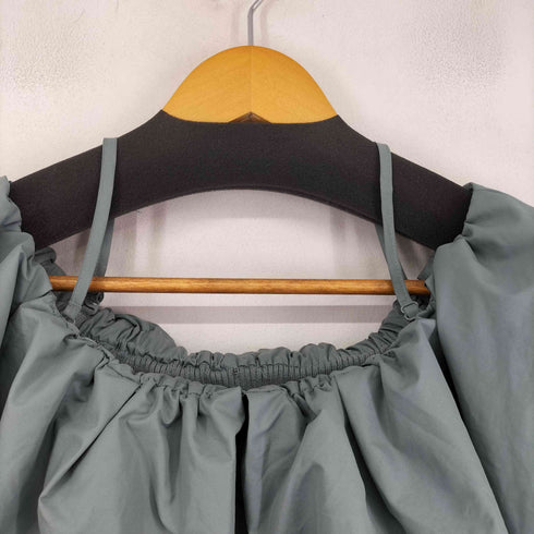 フレイアイディー FRAY I.D ラッフルコンビタイトニットワンピ レディース ONE SIZE