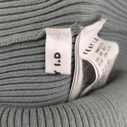 フレイアイディー FRAY I.D ラッフルコンビタイトニットワンピ レディース ONE SIZE