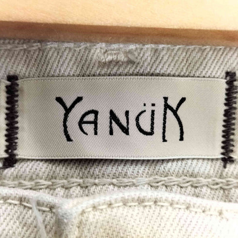 ヤヌーク YANUK HighWaist ANNETTE ハイウエスト アネット カットオフ スキニーデニムパンツ レディース 24