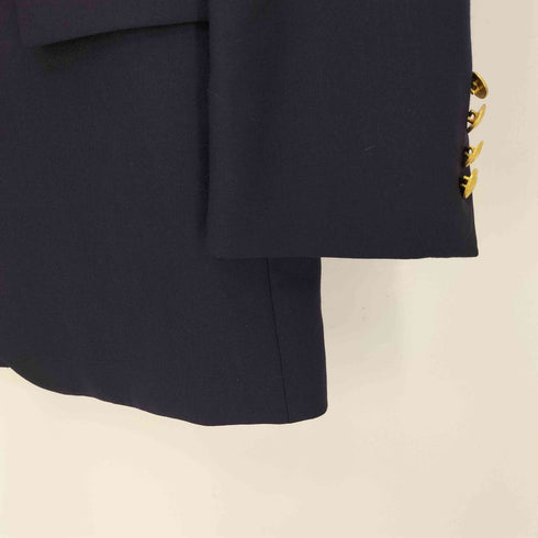 チャップスラルフローレン CHAPS RALPH LAUREN 90S カナダ製 金ボタン 紺ブレ ブレザー メンズ 38