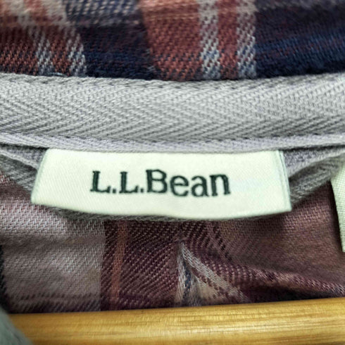 エルエルビーン L.L.Bean 内側ストライプ柄コットンジップアップパーカー メンズ JPN:L