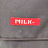 ミルクフェド MILKFED. ボックスロゴキャンバスショルダーバッグ メッセンジャーバッグ レディース