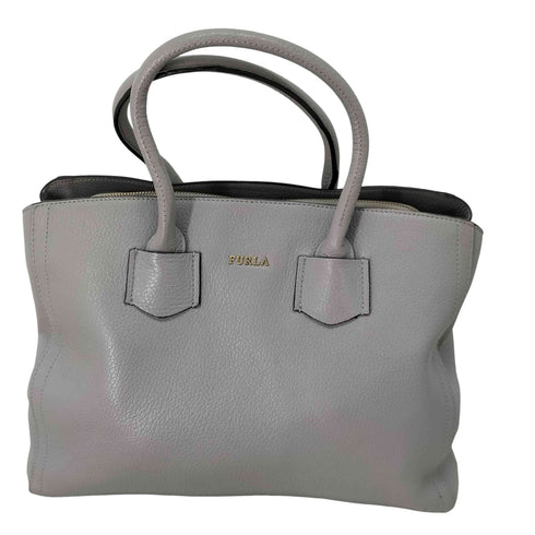 フルラ FURLA フロントロゴ レザーハンドバッグ レディース