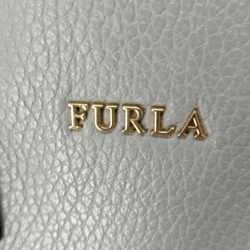 フルラ FURLA フロントロゴ レザーハンドバッグ レディース
