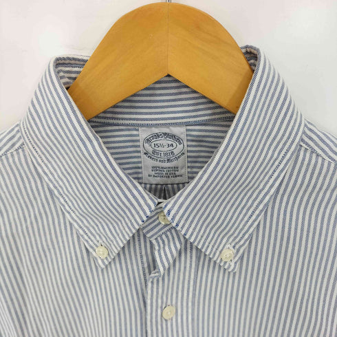 ブルックスブラザーズ BROOKS BROTHERS USA製 ストライプ ボタンダウン L/S シャツ メンズ