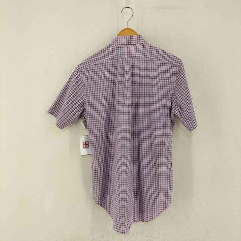 ラルフローレン RALPH LAUREN CLASSIC FIT ポニー刺繍 半袖 チェックBDシャツ メンズ JPN:S